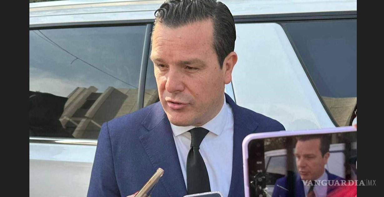 $!Federico Fernández advierte que el blindaje no es garantía para que en Coahuila no ingrese el crimen organizado.