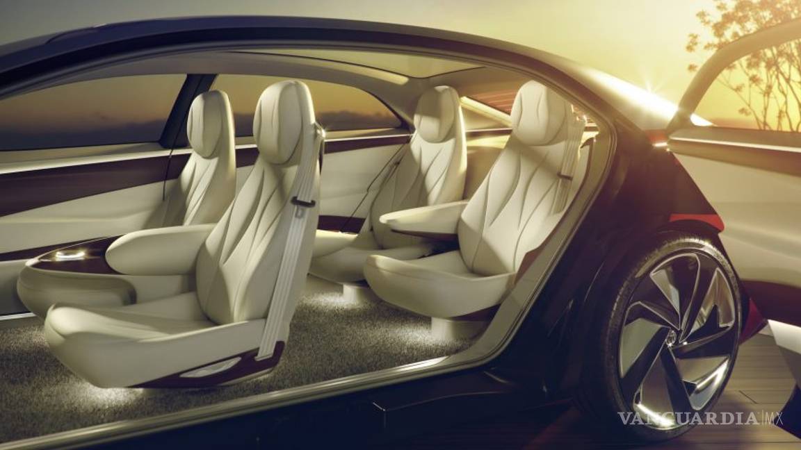 $!I.D. Vizzion de Volkswagen, un auto sin volante que reconocerá a sus ocupantes