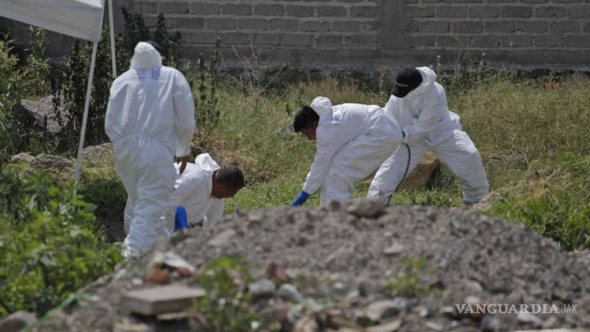 Hallan fosa con 105 bolsas con restos humanos en Zapopan