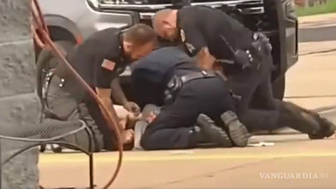 Brutal golpiza dan tres policías a un hombre en Arkansas, EUA; son detenidos (video sensible)