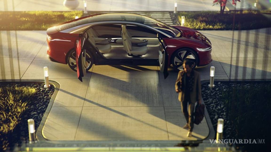 $!I.D. Vizzion de Volkswagen, un auto sin volante que reconocerá a sus ocupantes
