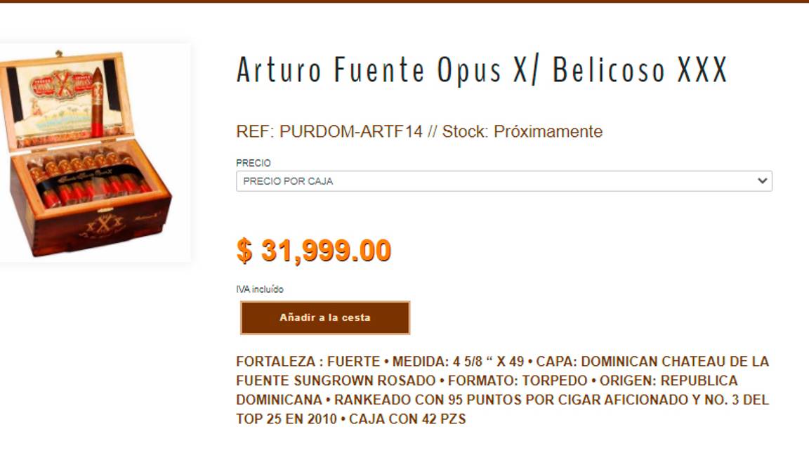 $!Alonso Ancira y sus puros de más de 30 mil pesos