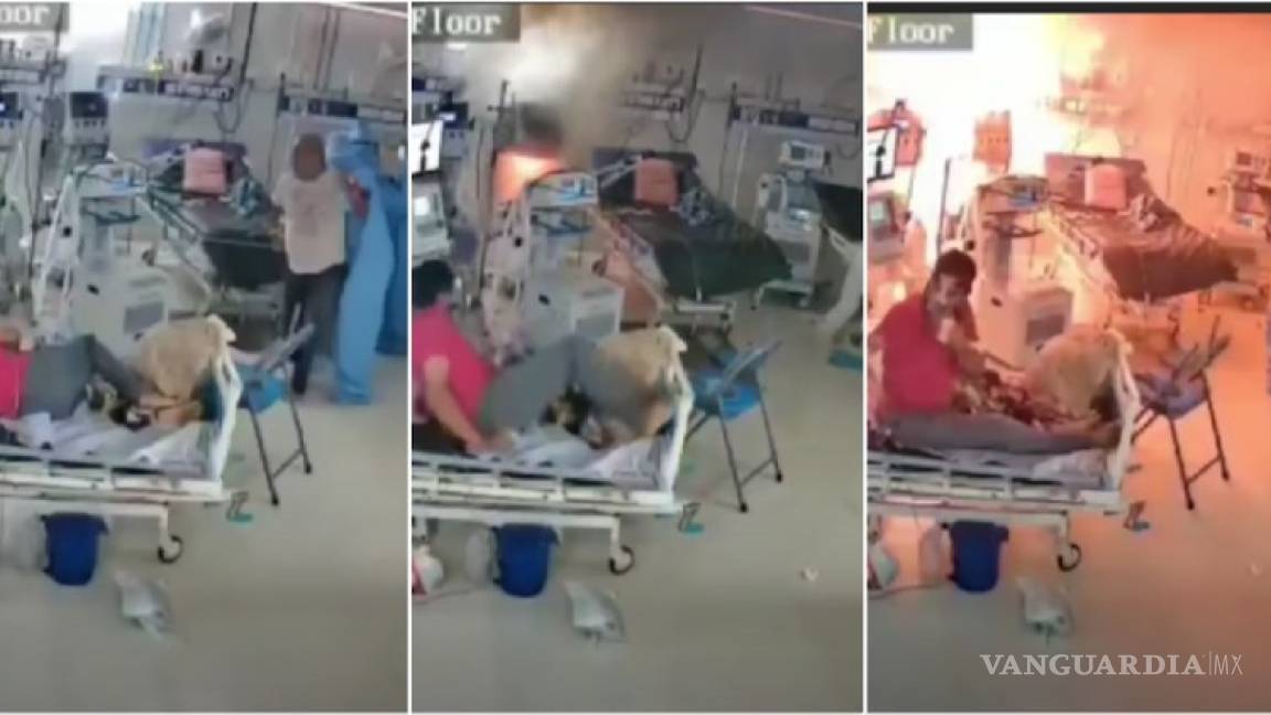 Ventilador para pacientes con COVID-19 explota en hospital de la India (video)