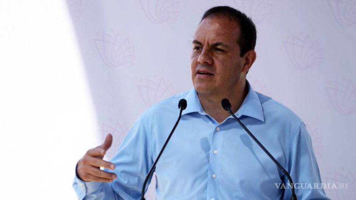 Cuauhtémoc Blanco acusa a diputados de Morelos de proteger a fiscal