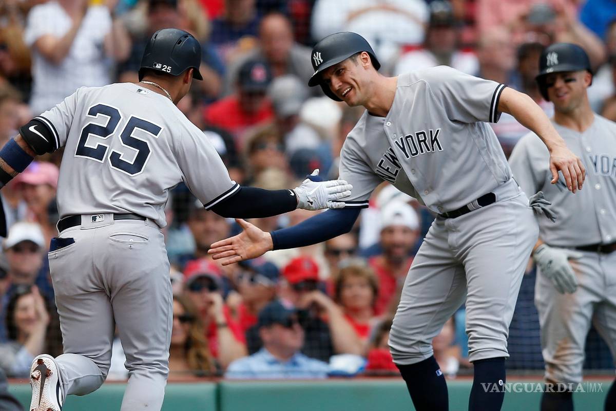 Yanquis vencen a Boston y hacen récord de jonrones en una temporada