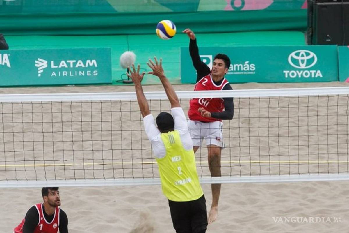 México obtiene medalla de plata en voleibol playero al caer frente a Chile