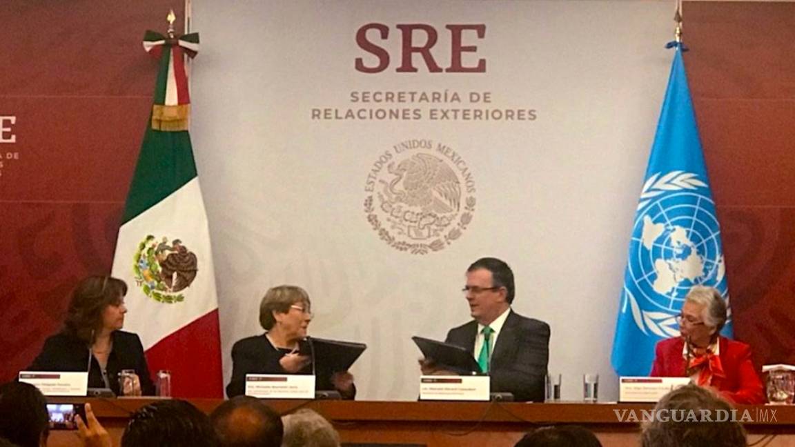 $!México y la ONU firman acuerdo para alcanzar la verdad y la justicia en el caso Ayotzinapa