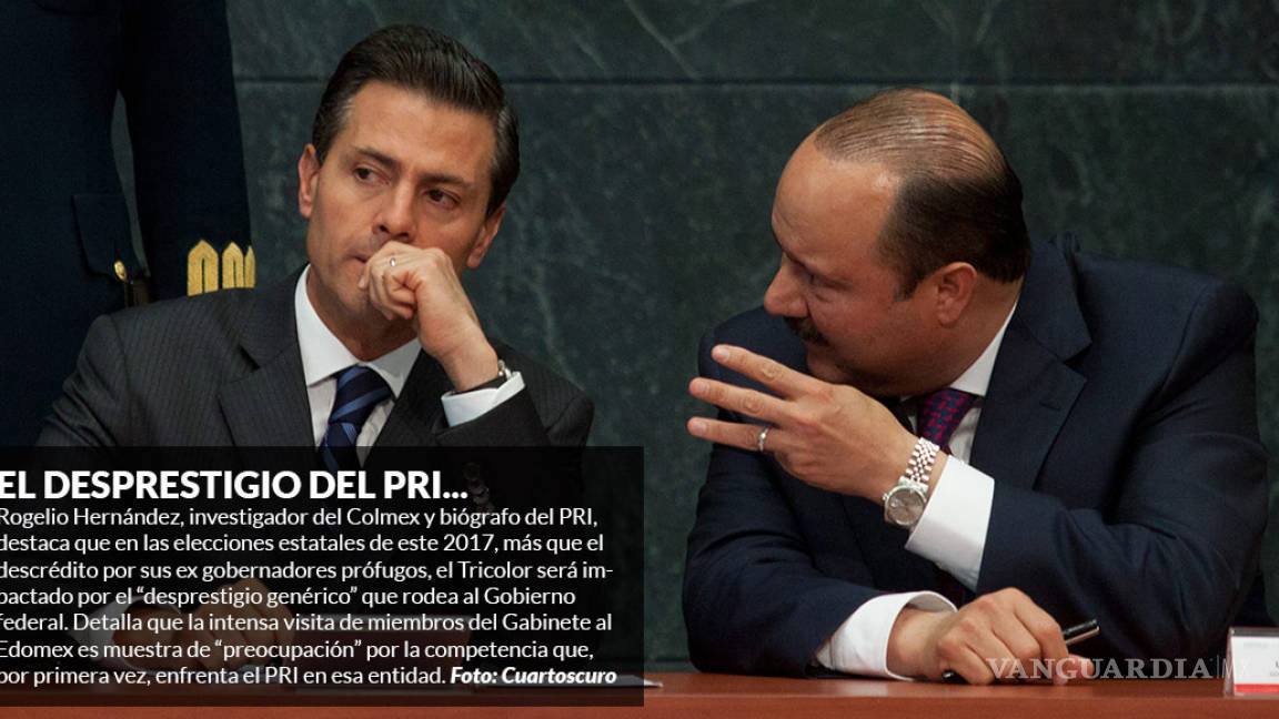 El ‘desprestigio’ de EPN daña más al PRI que sus exgobernadores prófugos, asegura biógrafo
