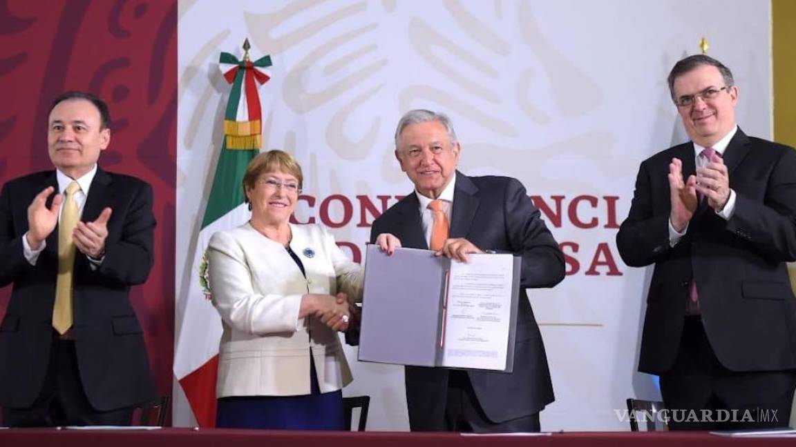 Michelle Bachelet se va desolada de tanto horror en México