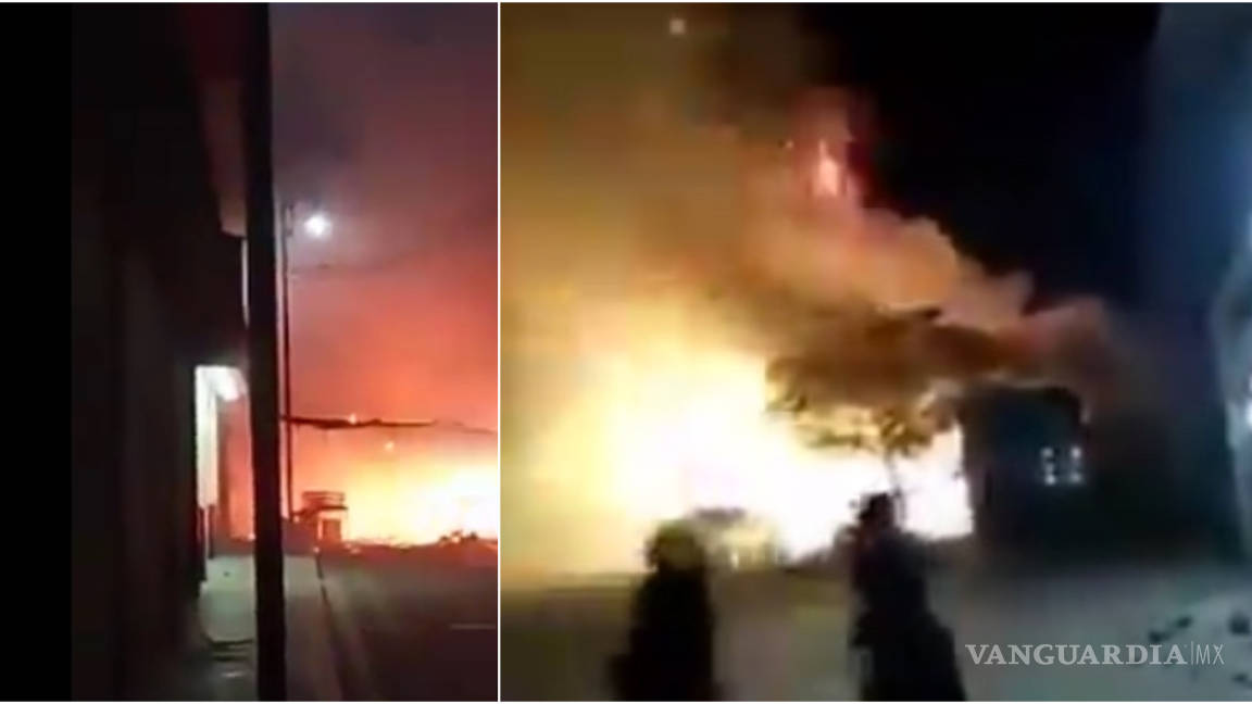 Se incendian locales de pirotecnia en Zinacatepec, Puebla; vecinos sufren crisis nerviosa