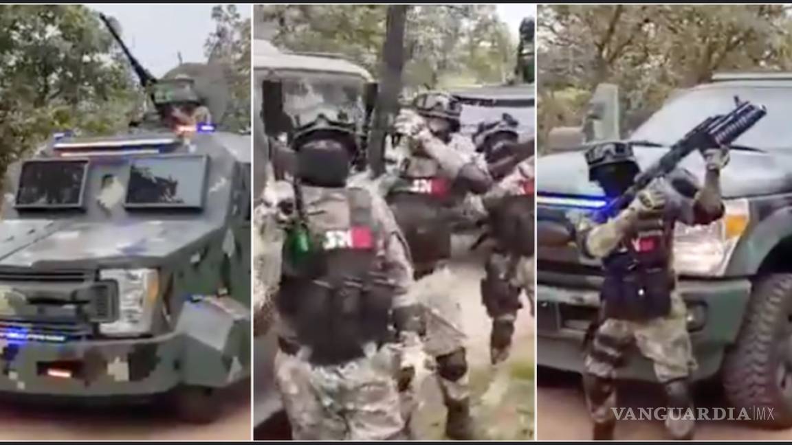 'Es un montaje': Durazo sobre video de fuerzas especiales del CJNG