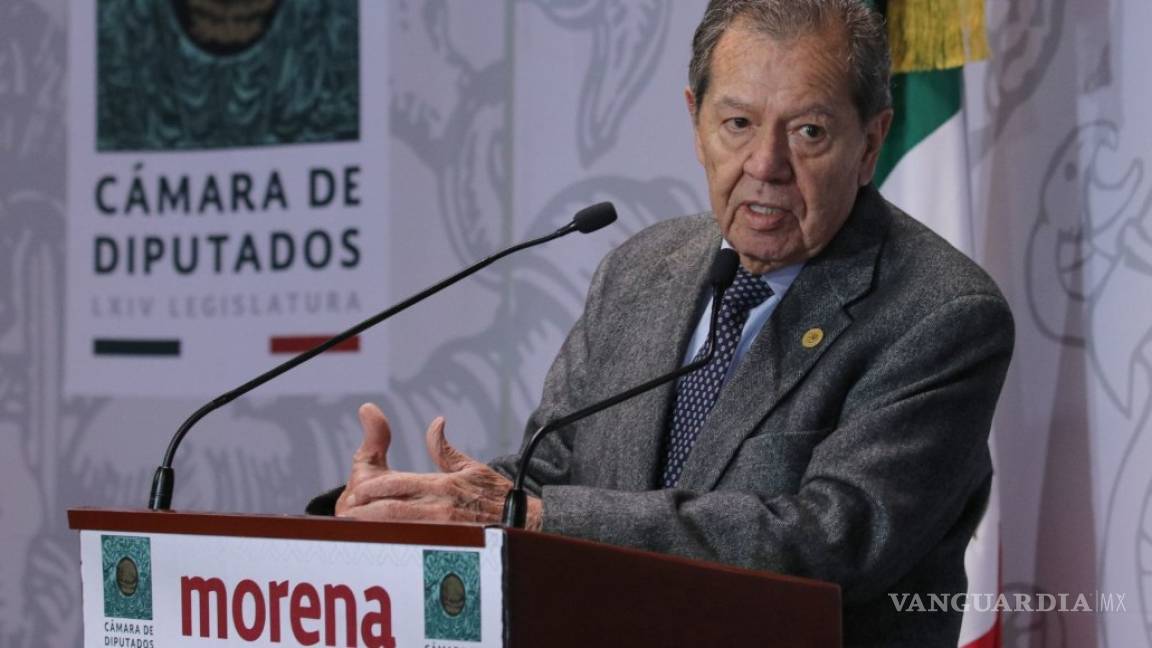 Muñoz Ledo llama a Mario Delgado 'muñeco morboso, mentiroso y aspirante de Pinochet'