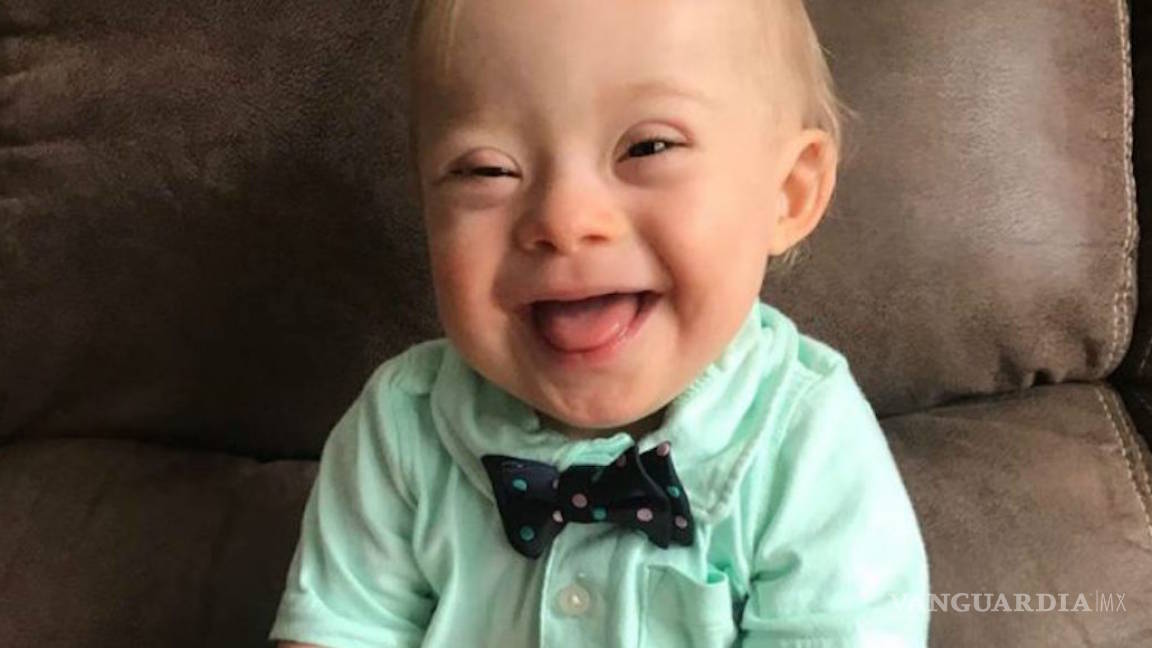 Lucas, un pequeño con síndrome de Down, es la nueva imagen de Gerber
