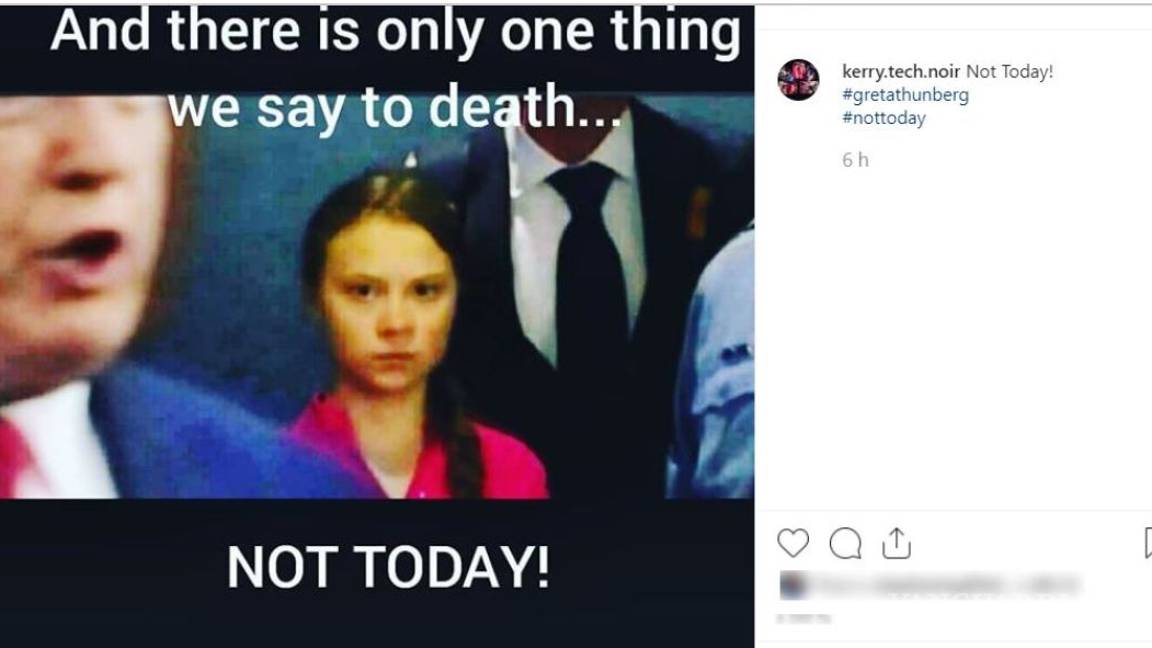 $!Los mejores memes sobre la mirada de desprecio de Greta Thunberg a Trump