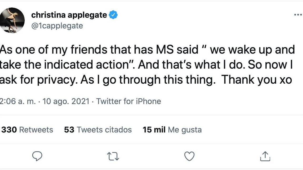 $!En abril de 2018, Applegate le dijo a la revista People que sentía una responsabilidad con sus fanáticos por lo que tenía que ser abierta sobre su salud.