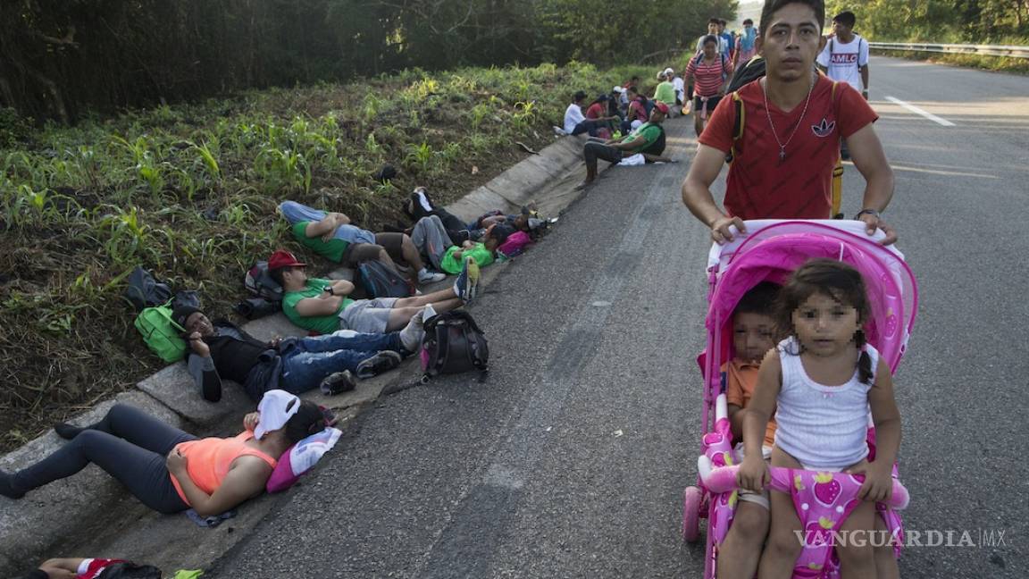 Policía Federal acosa a la Caravana Migrante, gobierno no les apoya con nada