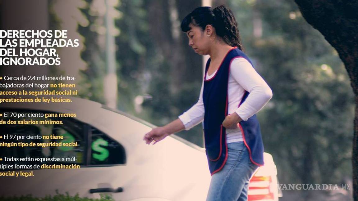 $!Gobierno de Peña Nieto nunca ratificó convenio que da derechos a empleadas del hogar