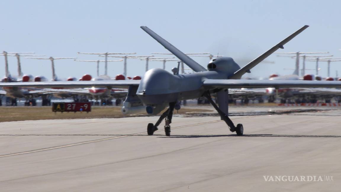 Despliega EU aviones no tripulados en la frontera de Texas y Coahuila