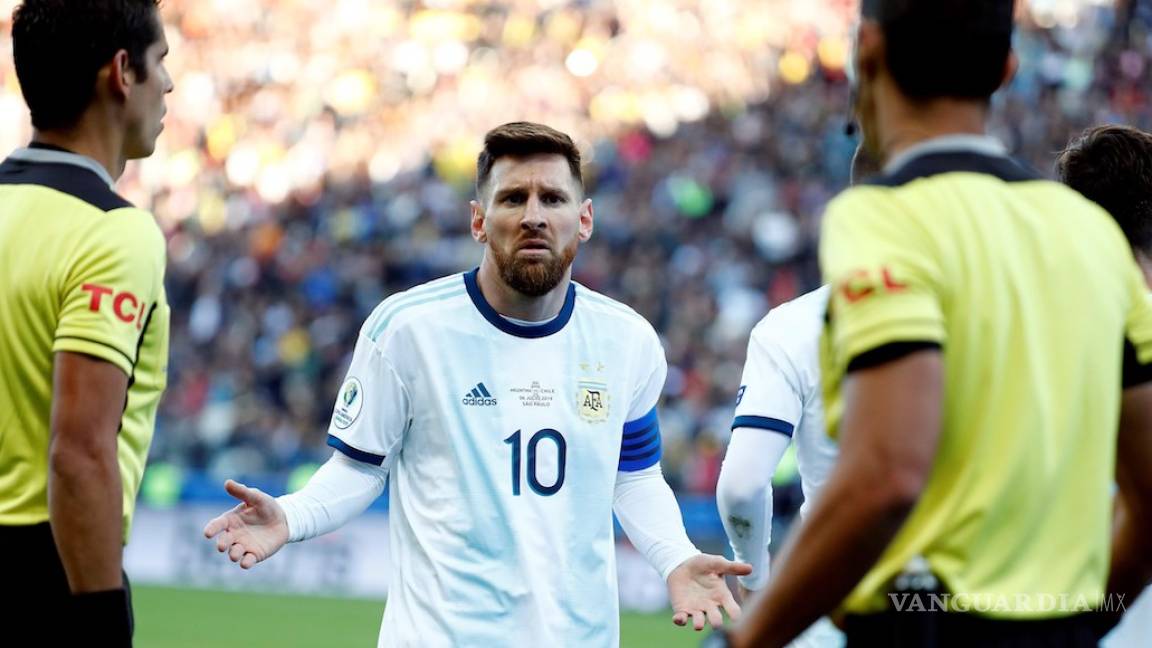 Lionel Messi es suspendido por tres meses por la Conmebol