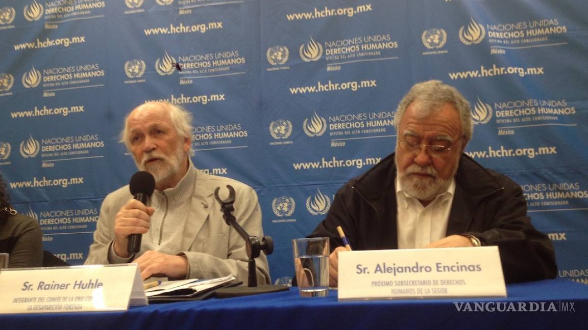 $!Impunidad en Gobierno de Peña Nieto detonó desapariciones: ONU