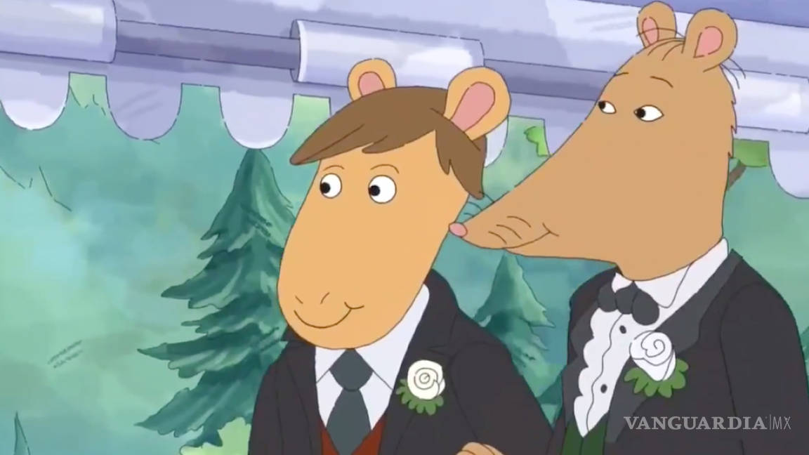 La boda gay en la caricatura 'Arthur' que el público aplaudió