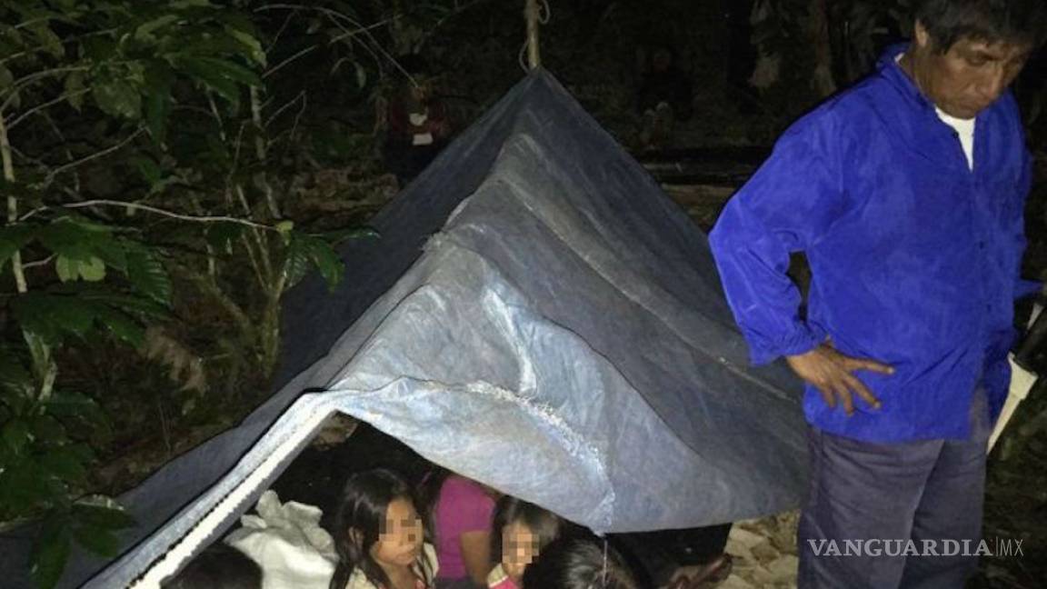 Destruyen campamentos de indígenas en Chiapas