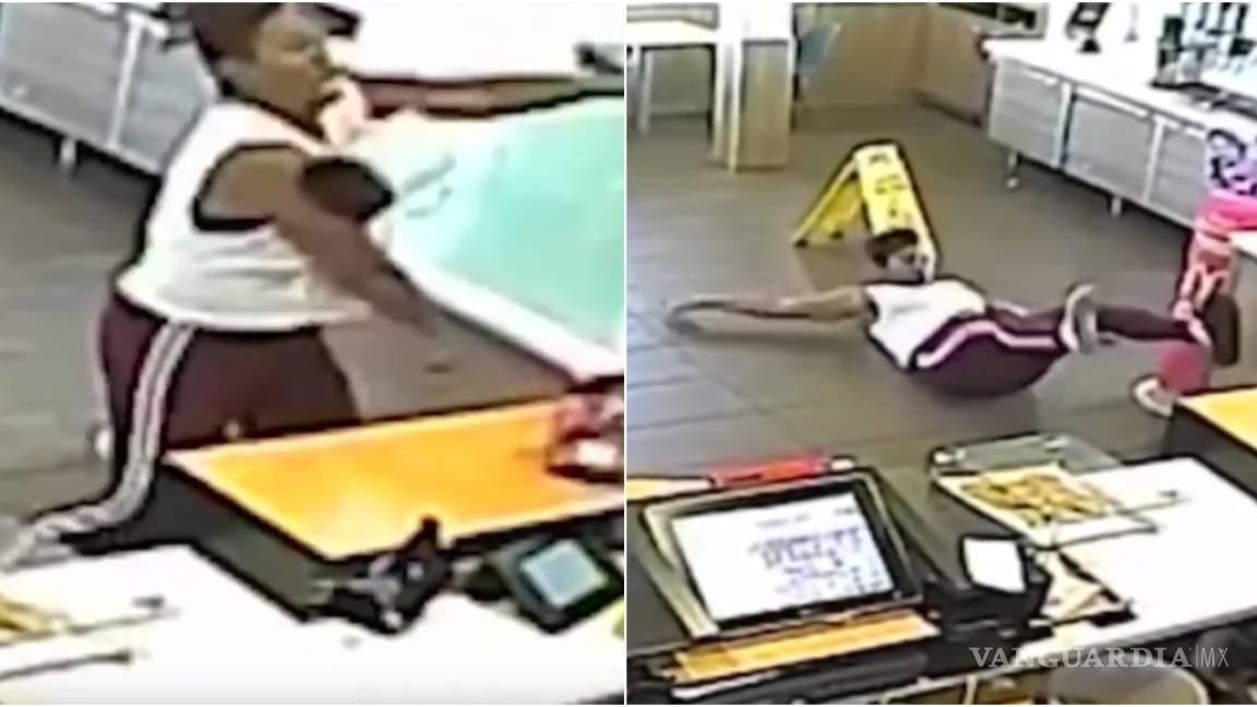 Mujer reclama un pedido en McDonald's y le fracturan el rostro de un golpe