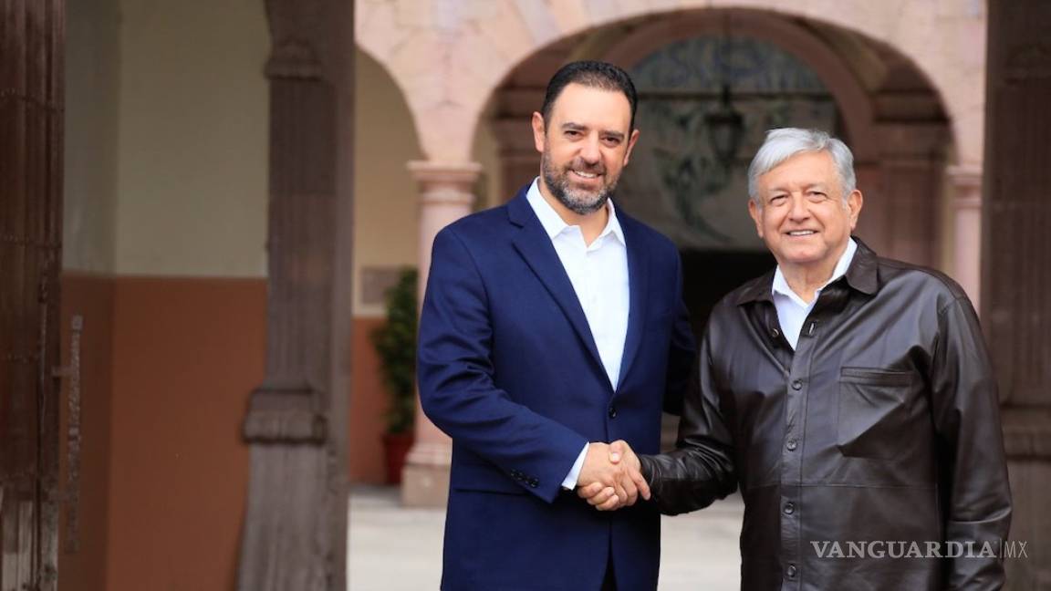López Obrador se reúne con Alejandro Tello, gobernador de Zacatecas