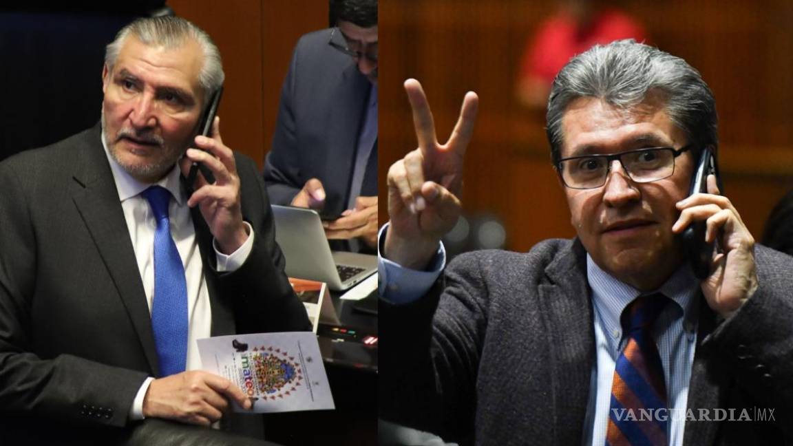 Se desata pelea interna en Morena con Monreal y Adán por uso de mil mdp en el Senado