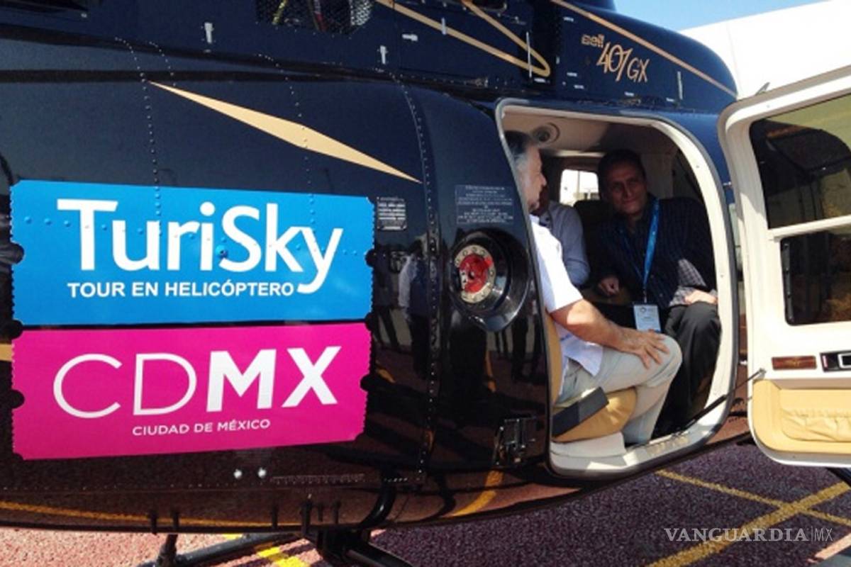 Uber podría utilizar helicópteros en el DF