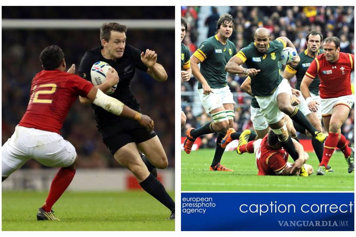 Nueva Zelanda vs. Sudáfrica, un clásico en el Mundial de rugby