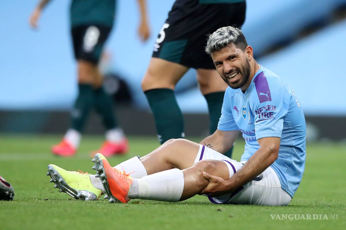 Manchester City golea, pero pierde al Kun Agüero por lesión