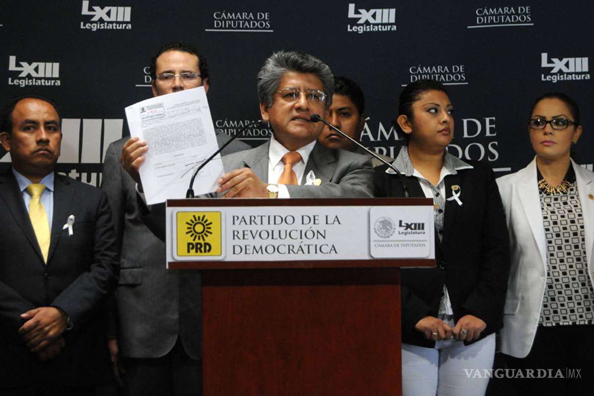 Diputados del PRD exhortan a ‘apretarse el cinturón’