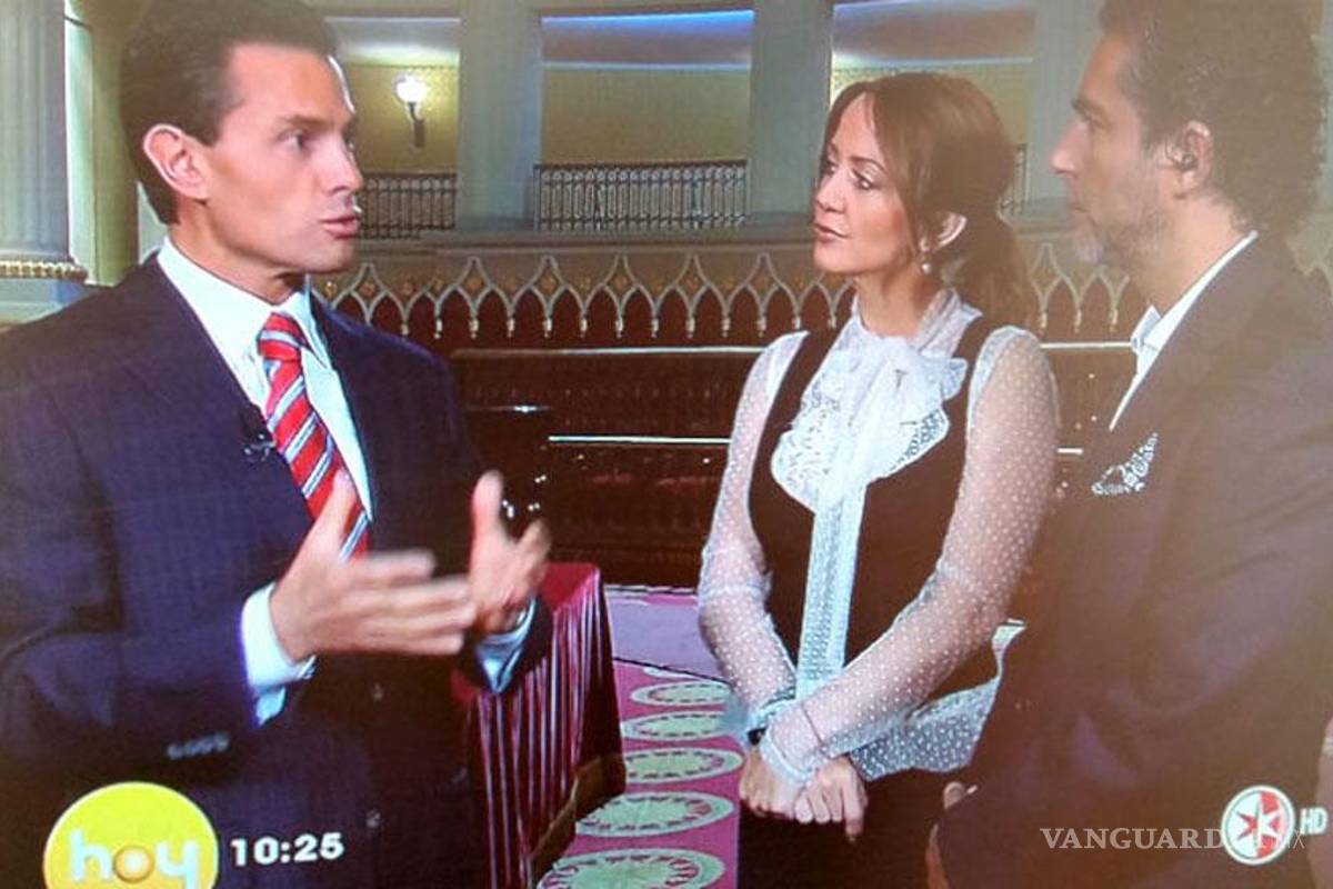 Peña Nieto explica las reformas... en Hoy, programa de Televisa