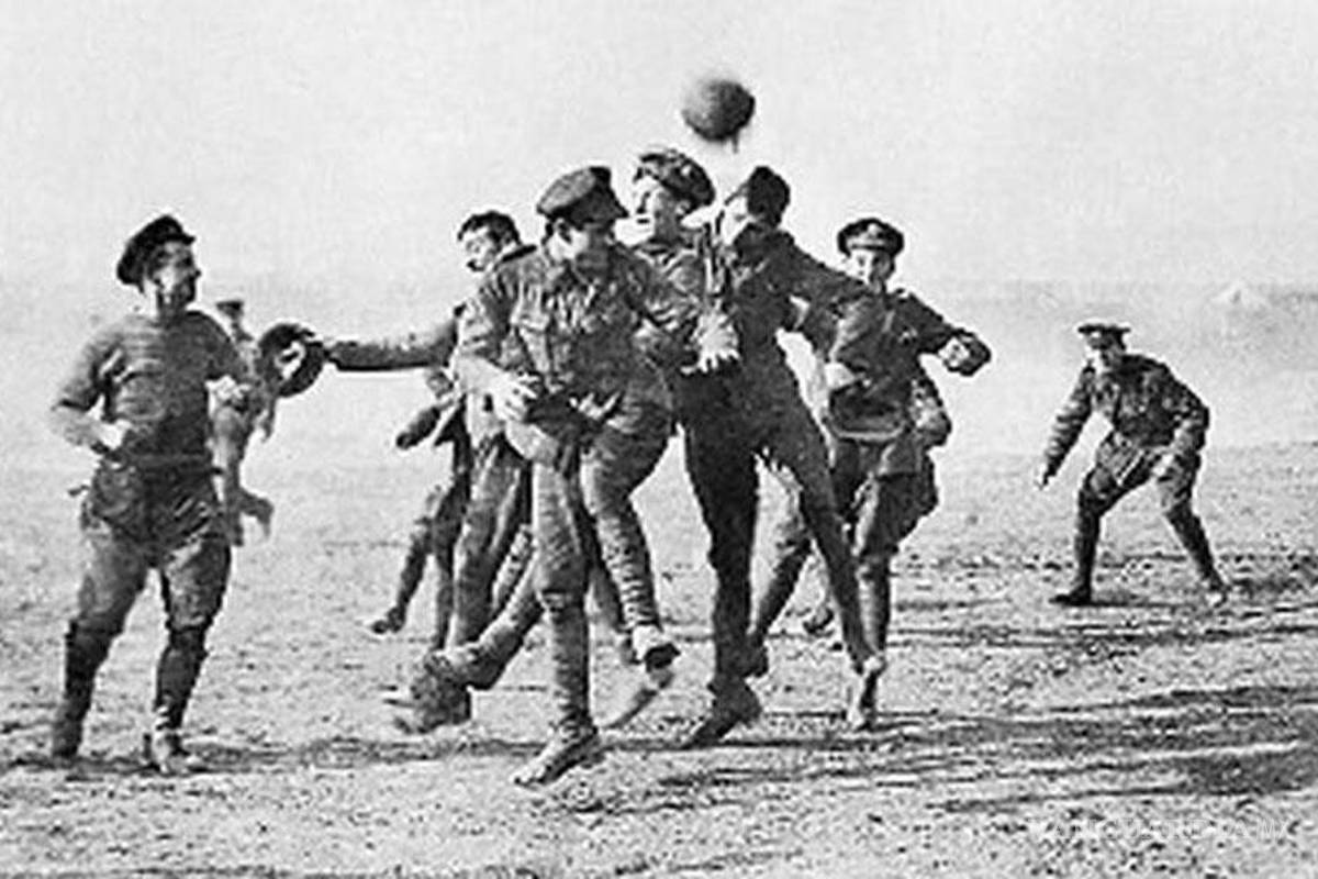 Fútbol juntó a enemigos en Primera Guerra Mundial