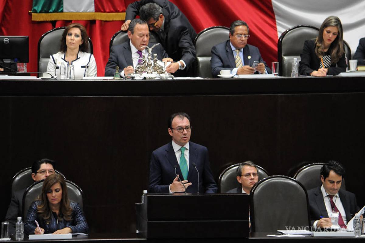 Videgaray clama a diputados no aumentar impuestos