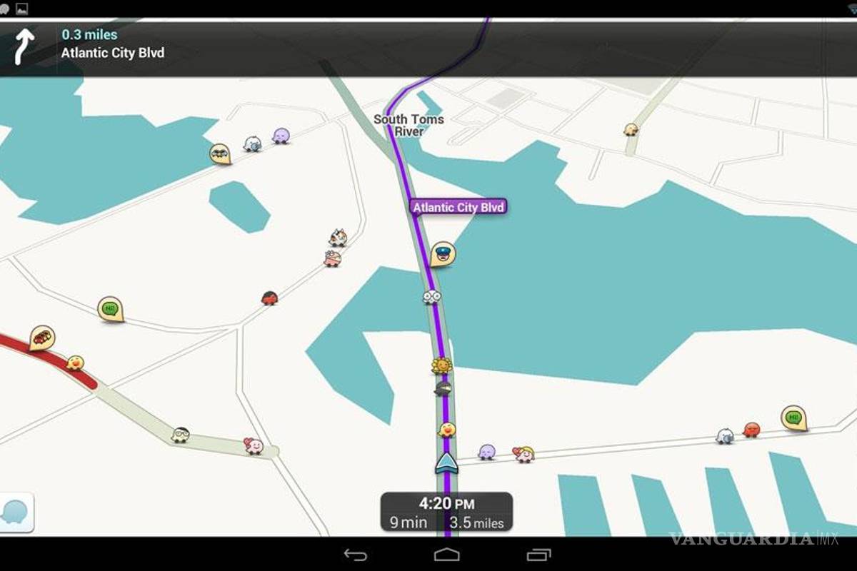 Waze, listo para Android