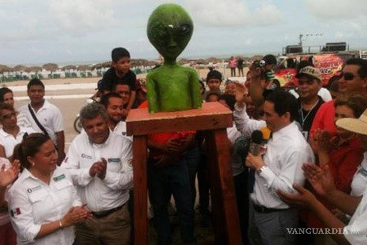 En honor a &quot;protectores&quot; extraterrestres, instituyen &quot;Día del Marciano&quot; en Tamaulipas