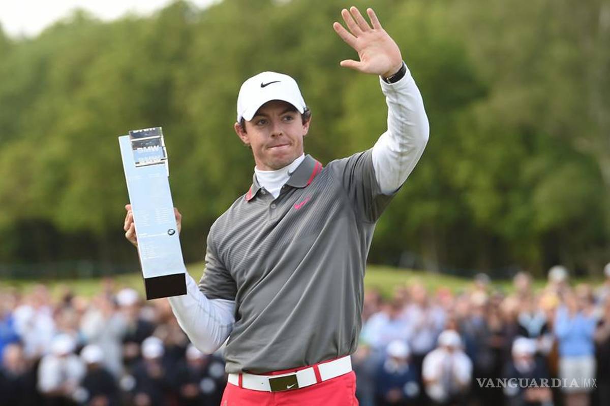 McIlroy vuelve a ganar, después de terminar con Wozniacki
