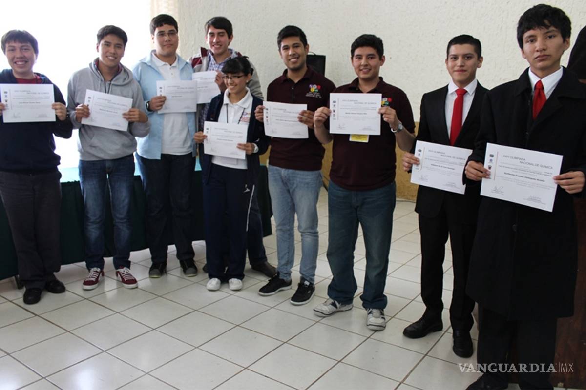 Veracruz y querétaro, máximos ganadores de la XXVI Olimpiada Nacional de Química
