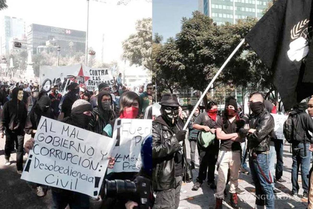 Suman 14 detenidos por protestas del #1DMx