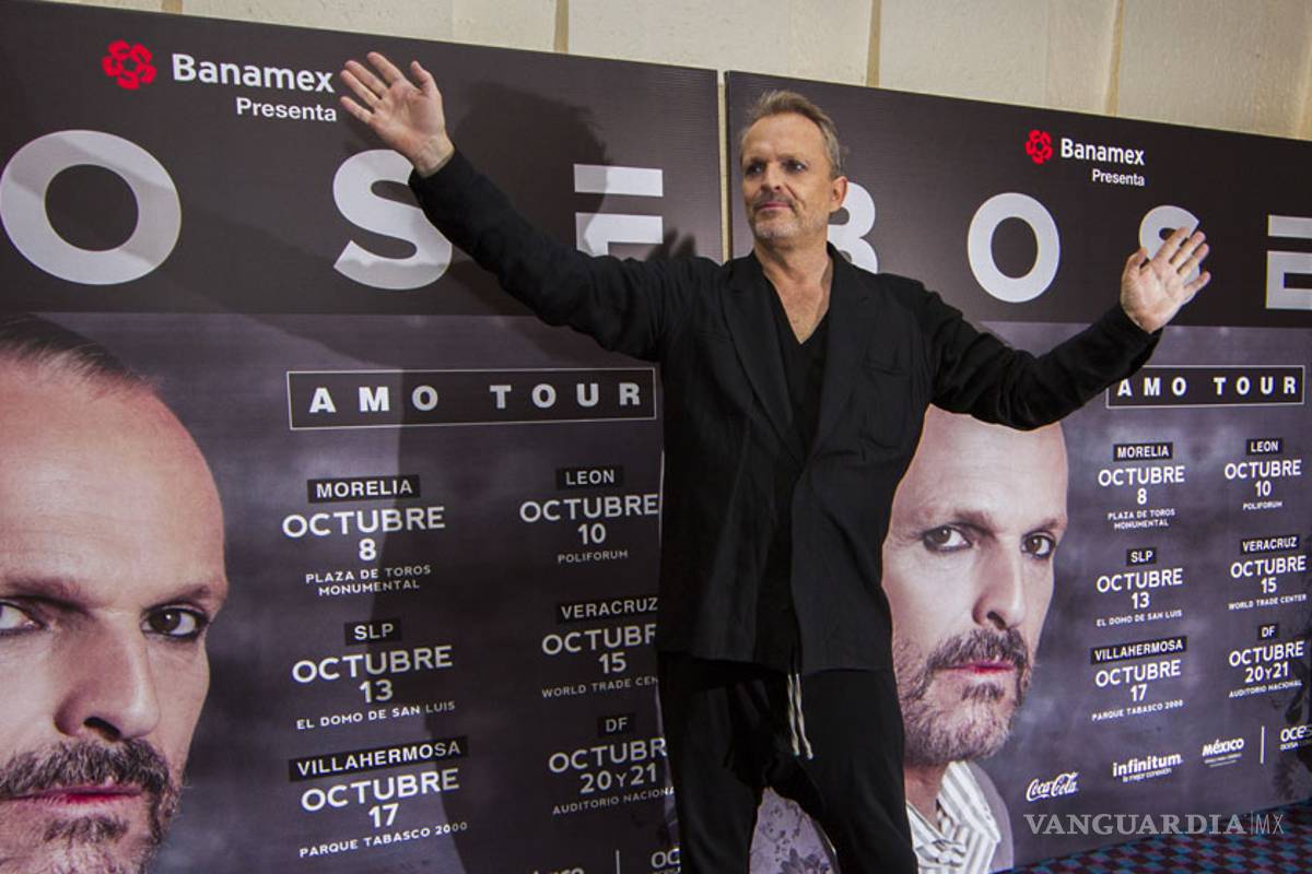 Miguel Bosé encuentra la paz en América