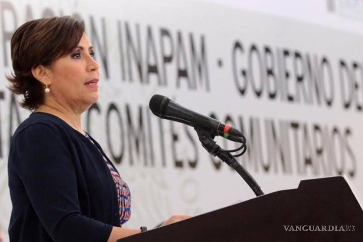 Presume Rosario Robles incremento en Programa para Adultos Mayores