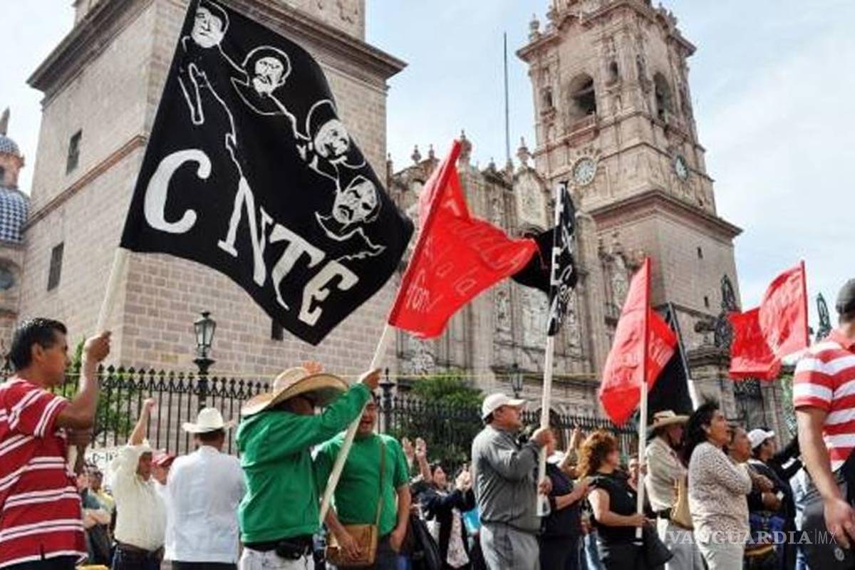 Se suman maestros de Tamaulipas a protestas de la CNTE