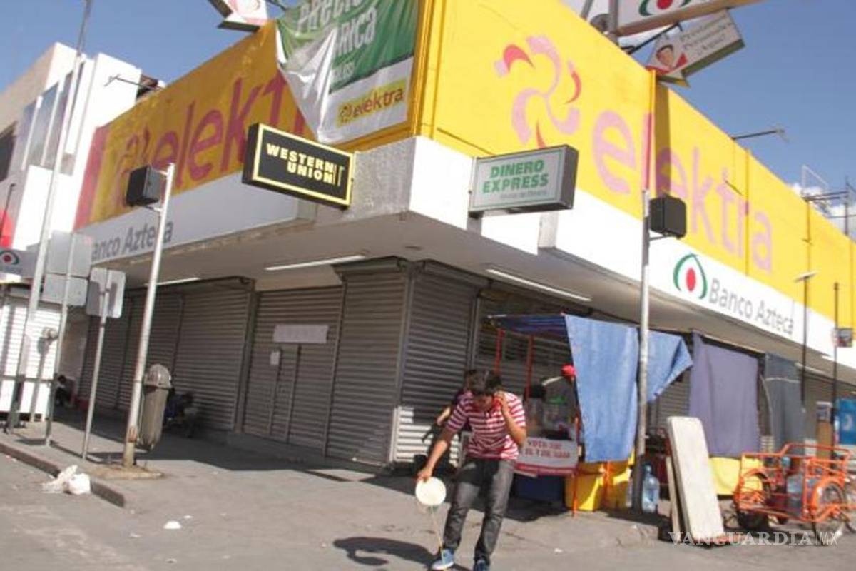 Roban Elektra y Banco Azteca en Torreón
