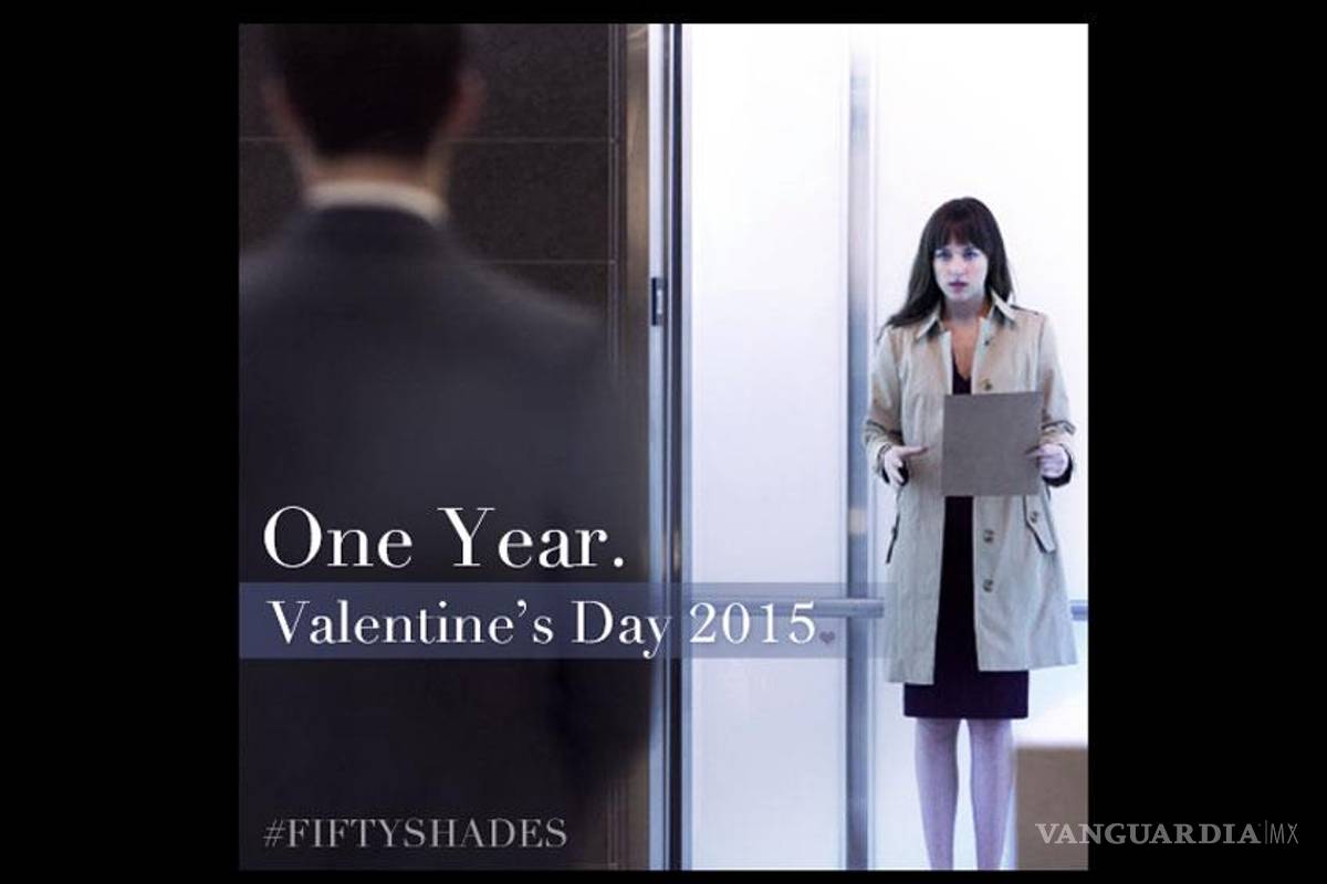 La primera foto de una escena de "50 sombras de Grey"