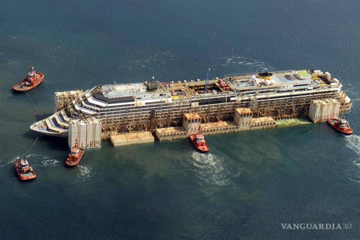 Naufragio del Costa Concordia costó 1,500 mde