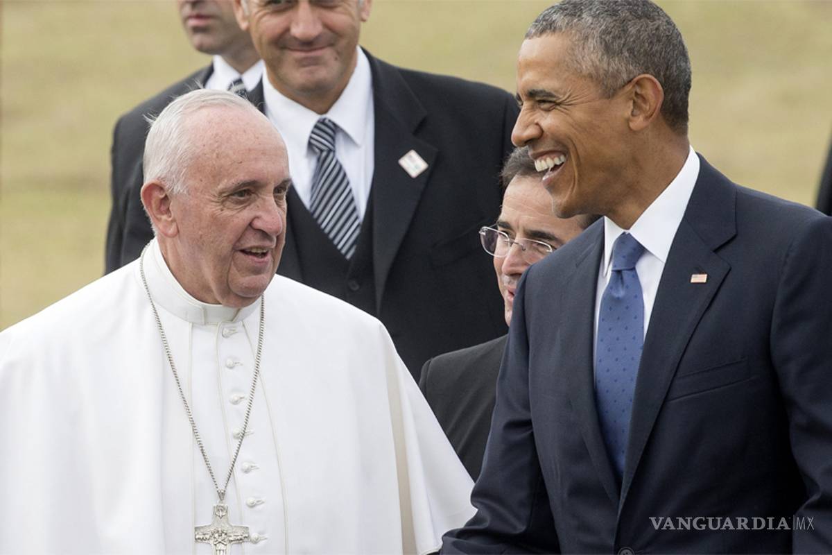 Como hijo de familia migrante, me siento feliz de estar aquí: Papa en la Casa Blanca