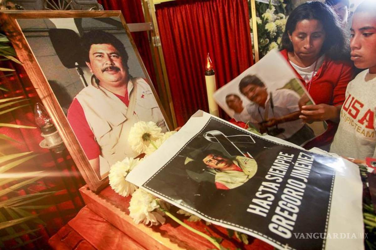 Dan formal prisión a presuntos homicidas de Gregorio Jiménez