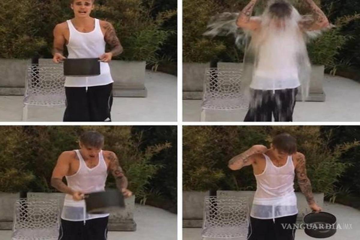 Justin Bieber pide a Obama unirse al reto Ice Bucket Challenge